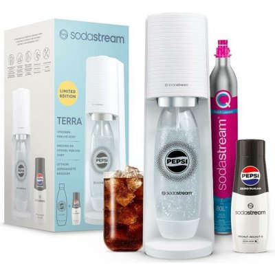 SodaStream Terra White + Pepsi