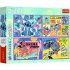 CreativeToys Puzzle 4v1 Úžasný Stitch 4x250 dielikov