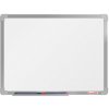 Biela magnetická popisovacia tabuľa boardOK 600 x 450 mm, eloxovaný rám