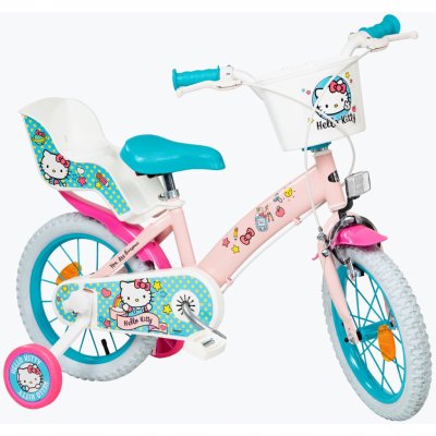 Detský bicykel Toimsa Hello Kitty 14" ružovo-modrý (14")