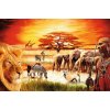 Ravensburger Savana hrdí Masajové 3000 dielov