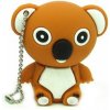 USB FLASH DISK 16 G, MEDVEDÍK KOALA, HNEDÝ MEDVEDÍK + KĽÚČENKA