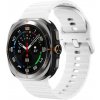 Remienok Techno Wristband biely pre Samsung Galaxy Watch 8 Classic 46mm / Watch 8 44mm / Watch 8 40mm