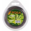 struna žacia 2mm 15m návin štvorec s nylonovým stredom ROSA / silon do kosačky