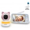 EVOLVEO Baby Monitor N5 - Set videoopatrovateľky s 360 ° dohľadom, obojsmernou komunikáciou a uspávankami, CAM-5-P Evolveo