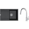 SET G258 FRANKE, Drez Maris MRG 611+ Batéria FS 3229 Lina New Chróm Onyx