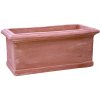 Terakotový kvetináč Cassetta Liscia Galestro 25x50x23 cm 44727