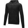 Theron pánska mikina so zipsom - Čierna, 2XL