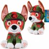 Spin Master Psi Patrol Jungle Pups maskot Tracker plyšový pes 18 cm