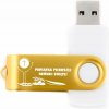 Pendrive MemoRabbit twister 8 GB USB 2.0 gravírovanie sväté prijímanie 8 GB USB 2.0 biely