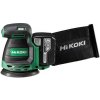 HIKOKI 18 V bezuhlíková akumulátorová excentrická brúska 125 mm SV1813DAWPZ
