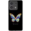 Picasee silikónový prehľadný obal pre Xiaomi Redmi Note 13 4G - Diamanty Black