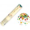 Konfety, farebné hviezdičky mix, 20cm