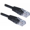 Patch Cat5E, UTP - 1m, čierny PK-UTP5E-010-BLK