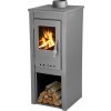 Kachle Thalia Uno Glass Lite, šedé, 3,9 kW