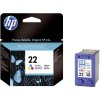 HP Ink 22 originál zelenomodrá, purpurová, žltá C9352AE atramenty; C9352AE