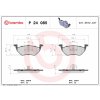 Sada brzdových platničiek kotúčovej brzdy BREMBO P 24 085