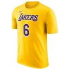 Nike Tričká s krátkym rukávom Nba Los Angeles Lakers Lebron James Žltá