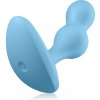 Satisfyer DEEP DIVER análny kolík vibračné Blue 11 cm