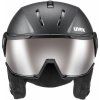 Lyžiarska prilba Uvex Instinct Visor pro V Black Mat 59-61cm