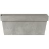 PROSPERPLAST Kvetináč truhlík 58cm CUBE CASE Beton Effect DCUC600E-422U beton plast