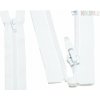 YKK Zips špirálový deliteľný biely 65 cm