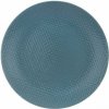 Orion Sada plytkých tanierov Relief pr. 27,5 cm petrolejová 6 ks
