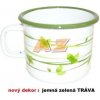 Metalac smaltovaný hrnček 9 cm / 0,5 L TRÁVA