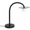MaxLight Enigma stolová lampa 1x2 W čierna T0053