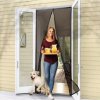 HomePRO MM-00112 Magnetická sieťka na dvere 100×200cm, čierna