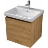 MYBATH MyVento skrinka pod umývadlo 55 cm, dub Arlington, MVE55Z1H3303