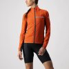 Dámska bunda Castelli 21529 SQUADRA STRETCH 656 červeno oranžová -S