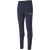 Pánske tréningové legíny Puma, TEAMGOAL 23 CASUALS PANTS tmavo modrá,biela S