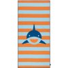 Swim Essentials Plážový uterák z mikrovlákna 135 x 65 cm Žralok