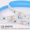 MiBoxer LSL5N01N Flexibílny RGB+CCT LED pás 24V, SMD5050 5 v 1, IP20, 7,6W/m, 60led/m