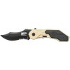 SWMP1BSD Smith and Wesson M&P M.A.G.I.C. Assist Black w/40% Serrated Blade Desert Camo Aluminum Han