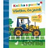 Knižka s puzzle: Všetko, čo jazdí - Laura Teller