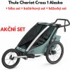Thule Chariot Cross 1 Alaska + bike set + kočíkový set + bežecký set