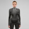 Dámska termobielizeň Odlo BL TOP turtle neck l/s half zip PERFORMANCE WARM BLACKCOMB