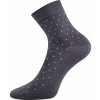 Lonka ponožky Fiona 3 pár tmavě šedá