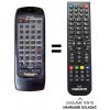 Predátor PANASONIC RAK-CH121WH, RAK-CH144WH, RAK-CH115WH náhradní diaľkový ovládač iného vhľadu.