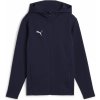 Puma | teamFINAL Casuals Hooded Jkt Jr | modrá| 116