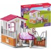 Schleich Box pre kone Stajňa s kobylou Lusitano 42368