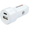 Skross Duálna nabíjačka do auta 65W PD Prúdová zaťažiteľnosť (max.)=3.25 A; SKCHCA0365WPDCN
