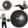 DrFit lopta na cvičenie fitness pilates rehabilitáciu ø 25cm čierna