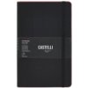 Castelli Black Laser Red linajkový zápisník L A5