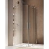 SANSWISS AMALIA D35SE2 80cm ľavé sprchové dvere do kombinácie / kút rohový, chróm, sklo číre, D35SE2L0805007