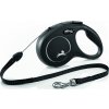 Flexi New Classic Natahovací vodítko Linka S 8m Black