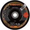 Rhodius 210234 | Brúsny kotúč 150 x 7,0 x 22,23 mm, vypuklý, RS480
