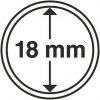 Leuchtturm kapsule na mince Grips - Průměr mince 18 mm